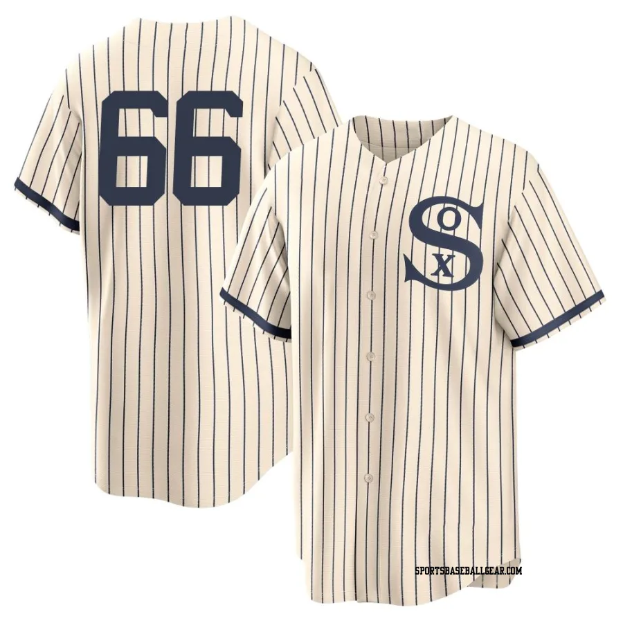 Edgar Navarro Men's Chicago White Sox Cream Replica 2021 Field of Dreams Jersey