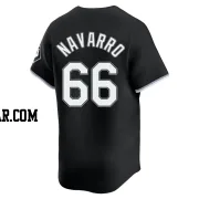 Edgar Navarro Youth Chicago White Sox Black Limited Alternate Jersey