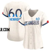 Edgardo Henriquez Women's Los Angeles Dodgers Cream Limited 2024 City Connect Jersey