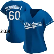 Edgardo Henriquez Women's Los Angeles Dodgers Royal Replica Alternate Jersey