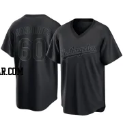 Edgardo Henriquez Youth Los Angeles Dodgers Black Replica Pitch Fashion Jersey