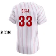 Edmundo Sosa Men's Philadelphia Phillies White Elite Home Jersey