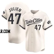 Edouard Julien Men's Minnesota Twins Cream Limited Alternate Jersey