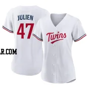 Edouard Julien Women's Minnesota Twins White Authentic Home Jersey