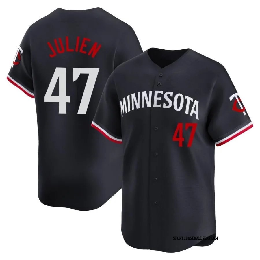 Edouard Julien Youth Minnesota Twins Navy Limited Alternate Jersey