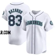 Eduard Bazardo Men's Seattle Mariners White Limited Home Jersey