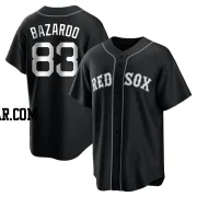 Eduard Bazardo Youth Boston Red Sox Black/White Replica Jersey