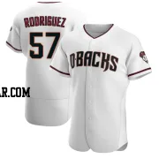 Eduardo Rodriguez Men's Arizona Diamondbacks White/Crimson Authentic Home Jersey