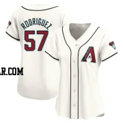 Eduardo Rodriguez Women's Arizona Diamondbacks White Limited Home Jersey