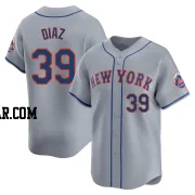 Edwin Diaz Men's New York Mets Gray Limited Away Jersey