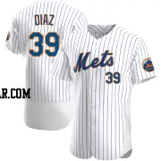 Edwin Diaz Men's New York Mets White Authentic Home Jersey