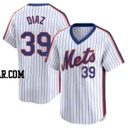 Edwin Diaz Youth New York Mets White Limited Cooperstown Collection Jersey