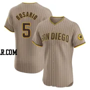 Eguy Rosario Men's San Diego Padres Brown Elite Alternate Jersey