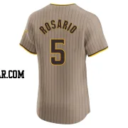 Eguy Rosario Men's San Diego Padres Brown Elite Alternate Jersey