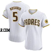 Eguy Rosario Men's San Diego Padres White Elite Home Jersey