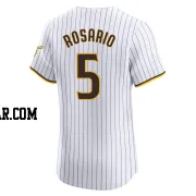 Eguy Rosario Men's San Diego Padres White Elite Home Jersey