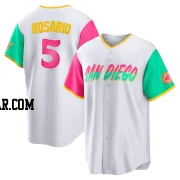 Eguy Rosario Men's San Diego Padres White Replica 2022 City Connect Jersey