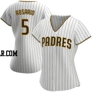 Eguy Rosario Women's San Diego Padres White/Brown Authentic Home Jersey