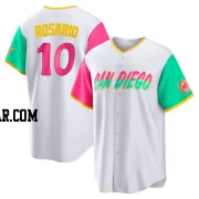 Eguy Rosario Youth San Diego Padres White Replica 2022 City Connect Jersey