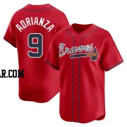 Ehire Adrianza Youth Atlanta Braves Red Limited Alternate Jersey