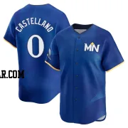 Eiberson Castellano Men's Minnesota Twins Royal Limited 2024 City Connect Jersey