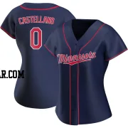 Eiberson Castellano Women's Minnesota Twins Navy Authentic Alternate Team Jersey