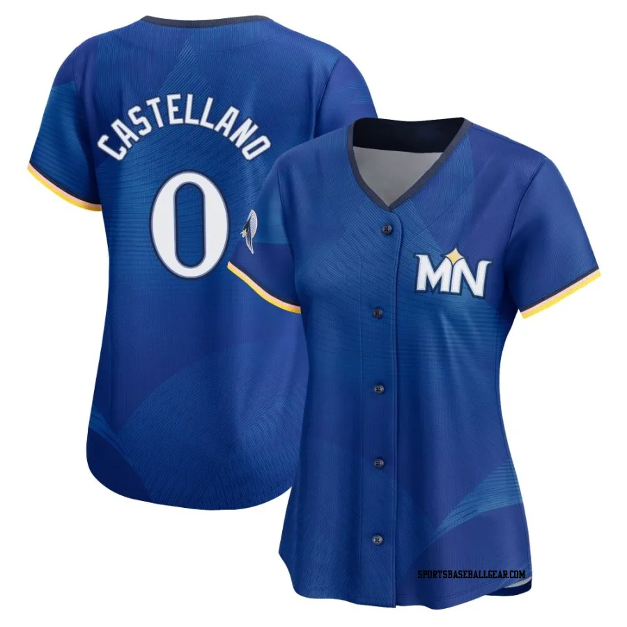 Eiberson Castellano Women's Minnesota Twins Royal Limited 2024 City Connect Jersey