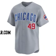 Eli Morgan Men's Chicago Cubs Gray Limited Road Jersey