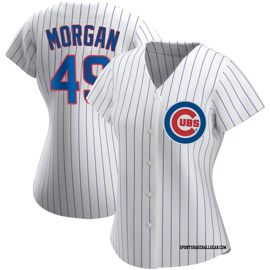 Eli Morgan Women's Chicago Cubs White Authentic Home Jersey