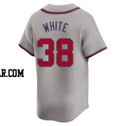 Eli White Men's Atlanta Braves Gray Limited Away Jersey