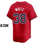 Eli White Men's Atlanta Braves Red Limited Alternate Jersey