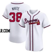 Eli White Men's Atlanta Braves White Elite Home Jersey