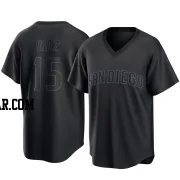 Elias Diaz Men's San Diego Padres Black Replica Pitch Fashion Jersey