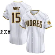 Elias Diaz Men's San Diego Padres White Elite Home Jersey