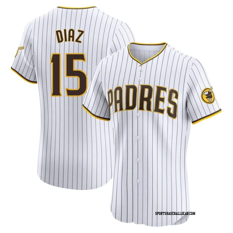 Elias Diaz Men's San Diego Padres White Elite Home Jersey