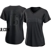 Elias Diaz Women's San Diego Padres Black Authentic Pitch Fashion Jersey