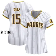 Elias Diaz Women's San Diego Padres White Limited Home Jersey