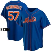 Elieser Hernandez Men's New York Mets Royal Replica Alternate Jersey