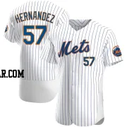 Elieser Hernandez Men's New York Mets White Authentic Home Jersey