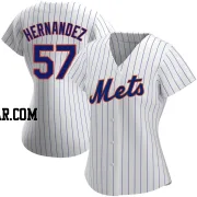 Elieser Hernandez Women's New York Mets White Authentic Home Jersey