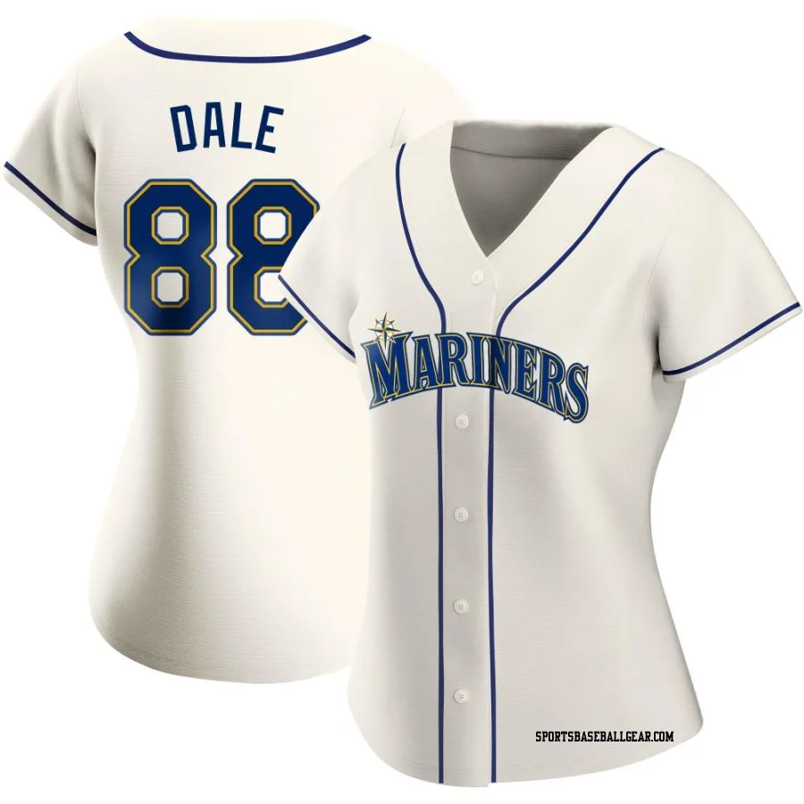 Elijah Dale Women's Seattle Mariners Cream Authentic Alternate Jersey