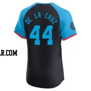 Elly De La Cruz Men's Cincinnati Reds Navy Elite National League 2024 All-Star Game Jersey