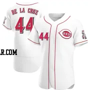 Elly De La Cruz Men's Cincinnati Reds White Authentic Home Jersey