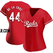 Elly De La Cruz Women's Cincinnati Reds Red Replica Alternate Jersey