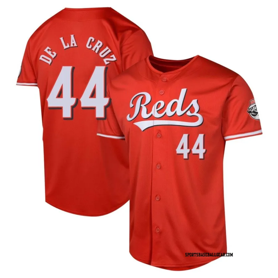 Elly De La Cruz Youth Cincinnati Reds Red Limited Alternate Jersey