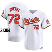 Eloy Jimenez Men's Baltimore Orioles White Limited Home Jersey