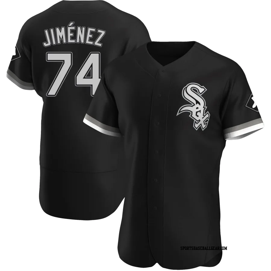 Eloy Jimenez Men's Chicago White Sox Black Authentic Alternate Jersey