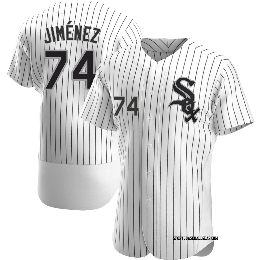 Eloy Jimenez Men's Chicago White Sox White Authentic Home Jersey