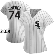 Eloy Jimenez Women's Chicago White Sox White Authentic Home Jersey