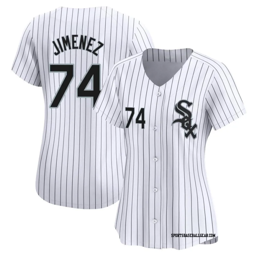 Eloy Jimenez Women's Chicago White Sox White Limited Home Jersey